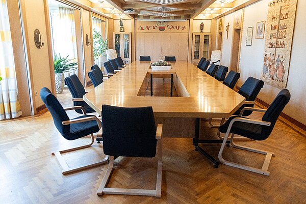 Sitzungssaal im Rathaus Feilitzsch